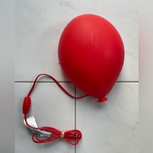 IKEA Red Balloon Lamp